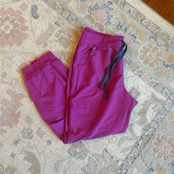 Figs Pants - Figs Pink Joggers